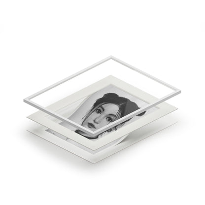 New Jeans Danielle Charcoal Portrait -  Framed Fine Art Print