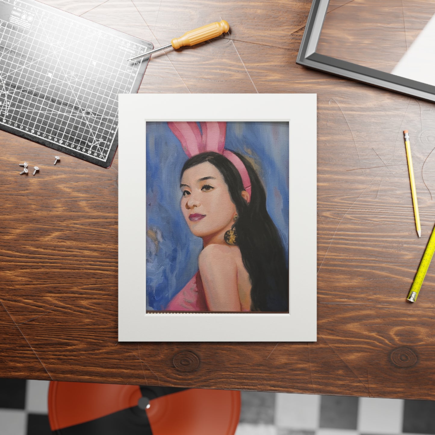 Irene from Red Velvet portrait -  Framed Fine Art Print