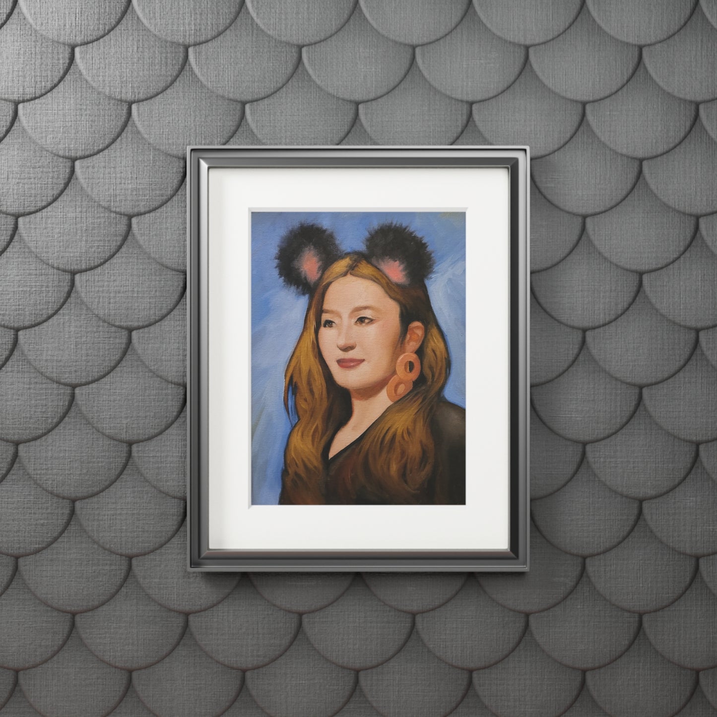 Seulgi from Red Velvet portrait -  Framed Fine Art Print