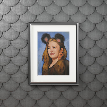 Seulgi from Red Velvet portrait -  Framed Fine Art Print
