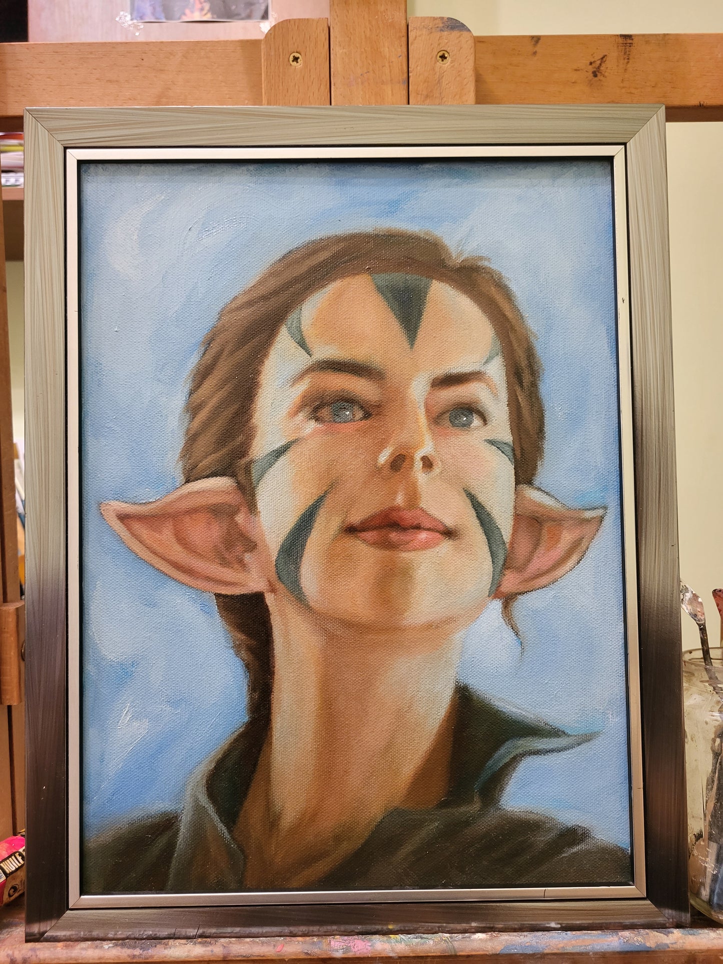 Nissa Revane - oil on canvas board, 30x40 cm