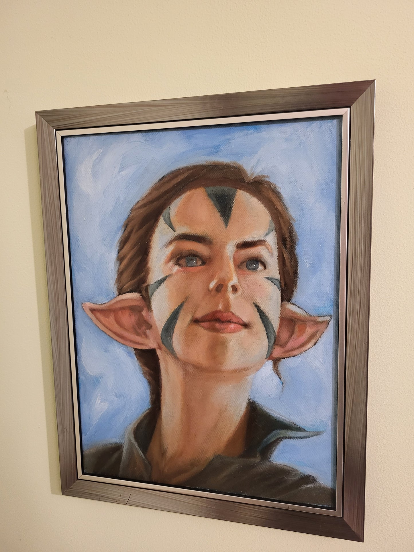 Nissa Revane - oil on canvas board, 30x40 cm