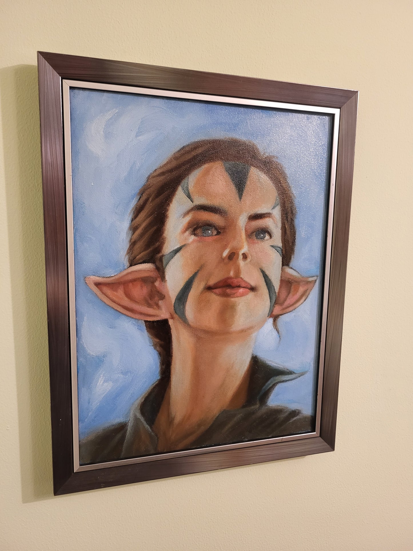 Nissa Revane - oil on canvas board, 30x40 cm