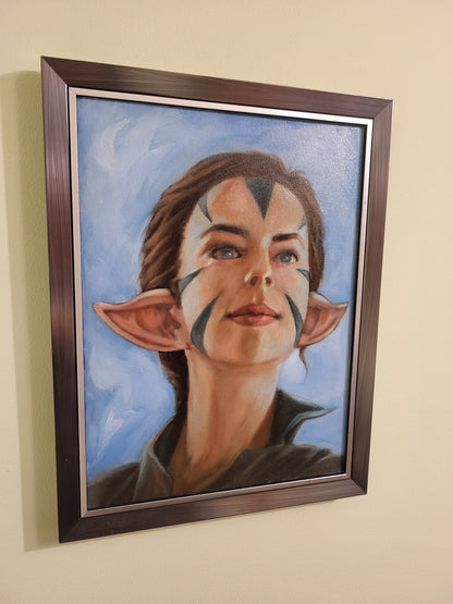 Nissa Revane - oil on canvas board, 30x40 cm
