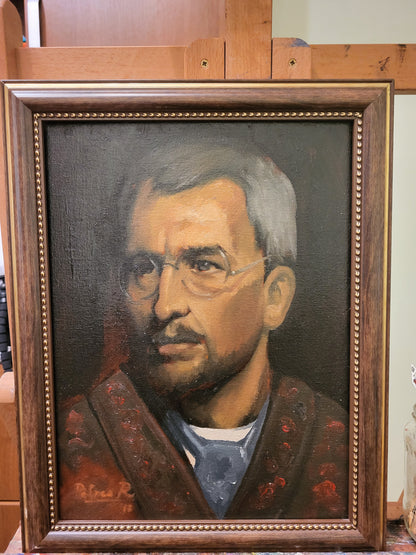 Tryptich - Portrait studies, 3 PAINTING BUNDLE