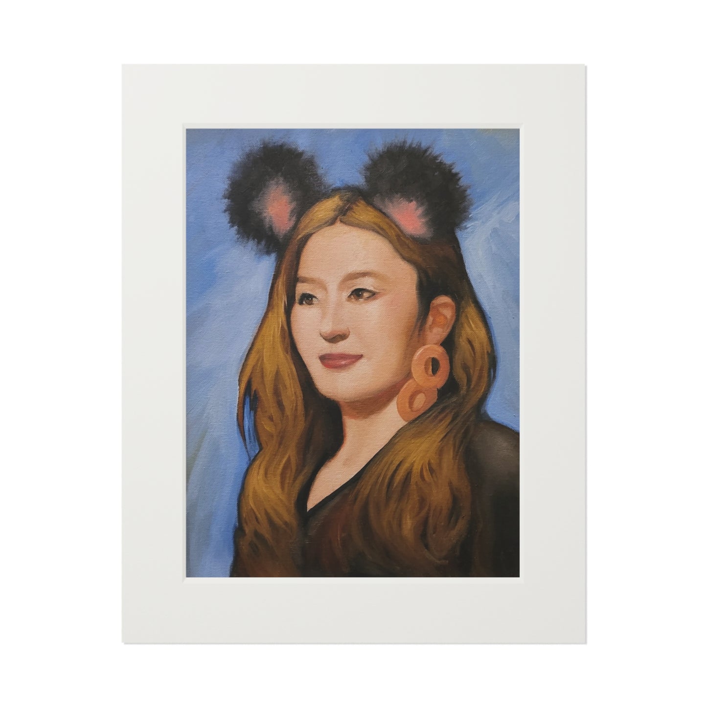 Seulgi from Red Velvet portrait -  Framed Fine Art Print