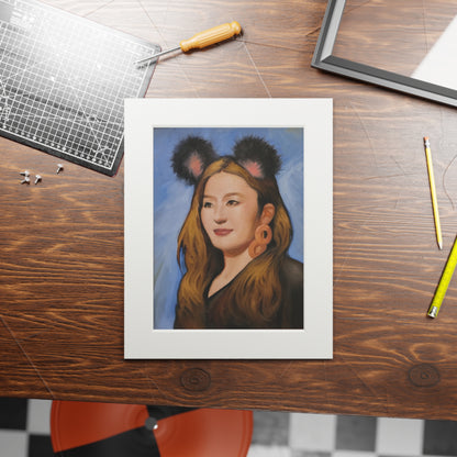 Seulgi from Red Velvet portrait -  Framed Fine Art Print