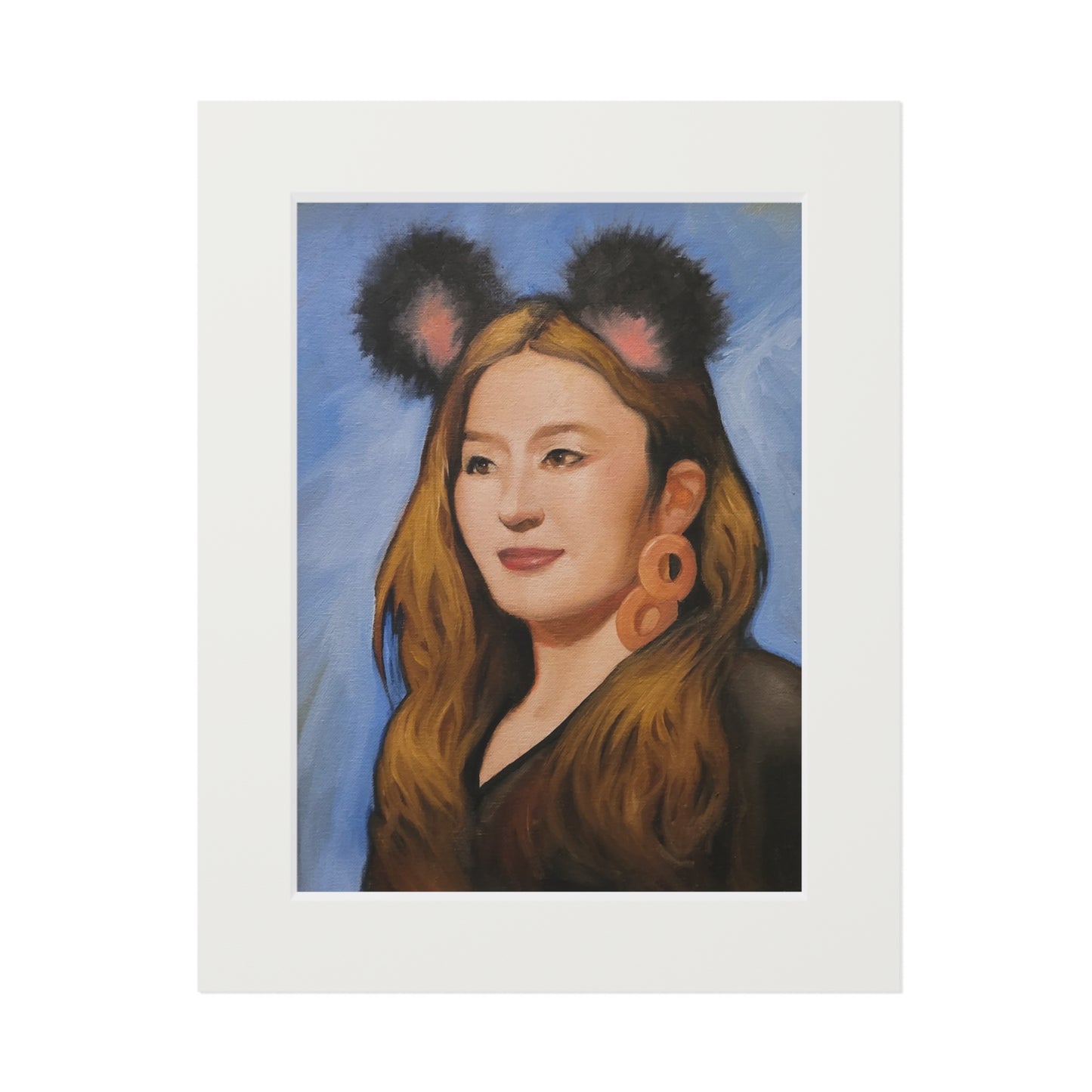 Seulgi from Red Velvet portrait -  Framed Fine Art Print